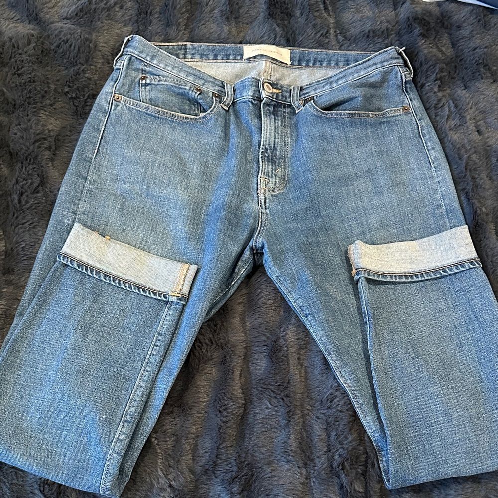 Men's Jeanerica Slim Straight Blue Denim Jeans